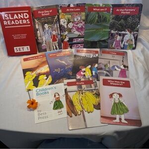 Island readers set 1 children’s books BNIB w/cellophane wrap.